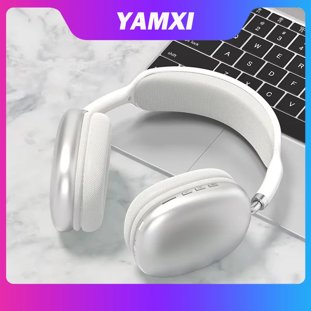 Auricular Auriculares inalámbricos Bluetooth para juegos con batería de larga duración con micrófono para PC y teléfono inteligente