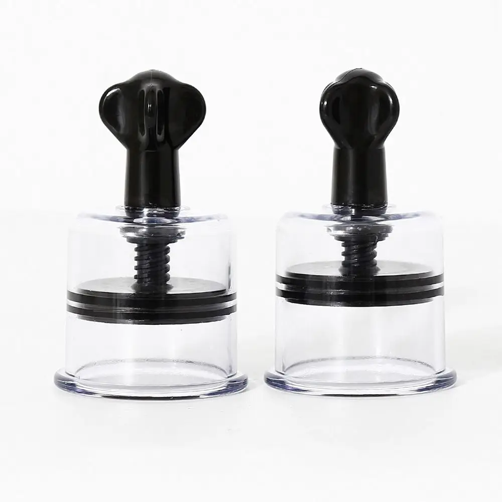 

Black Body Massage Cupping Cups Plastic Thickened Vacuum Suction Cups Massage Cup 2cm/2.5cm/3cm/5cm Acupuncture Massager Women