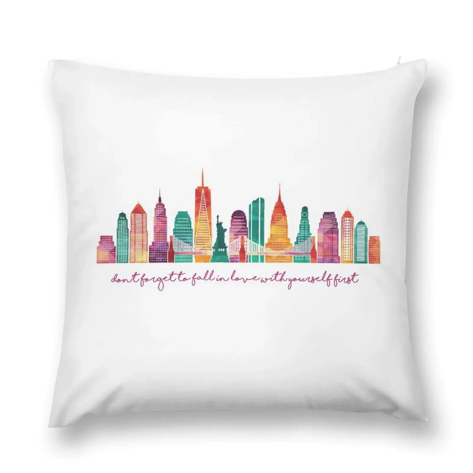 Carrie Bradshaw quote Throw Pillow Cushions For Children Sofa Decorative Covers Bed pillowcases pillow