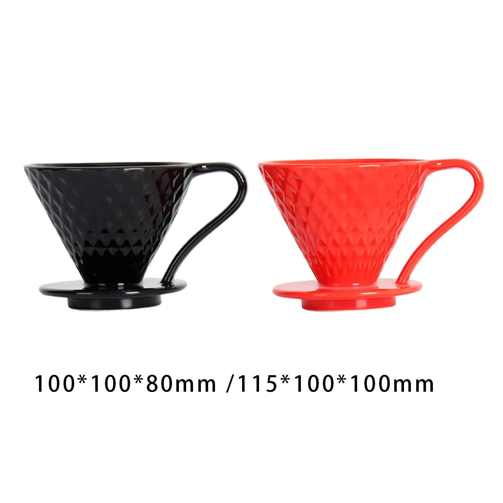 Coffee Filter Cup with Handle Pour over Coffee Maker for Indoor Outdoor Cafe