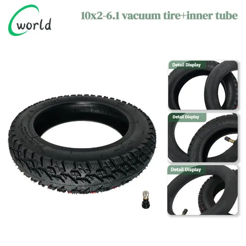 

For Tire 10x2-6.1 off-road vacuum tire+inner tube for Xiaomi M365 1S Pro2 Electric Scooter Anti-slip Wheel Tyre