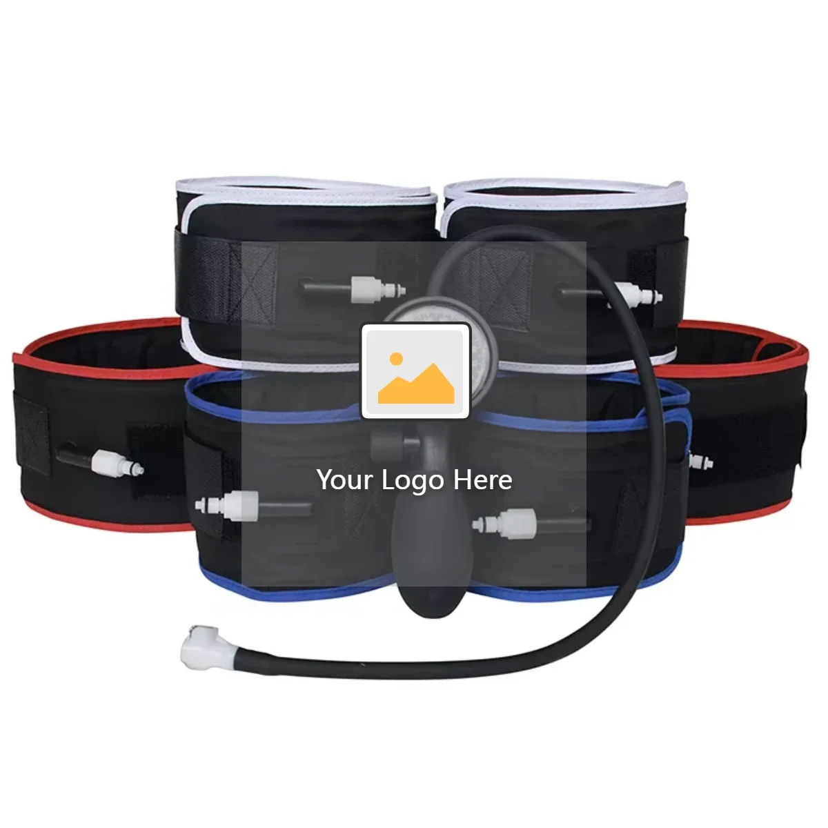Muscle Training Cuffs Dropshipping Amazon Hot Selling Custom Logo Blood Flow Restriction Cuff With Pumptraining Treatment