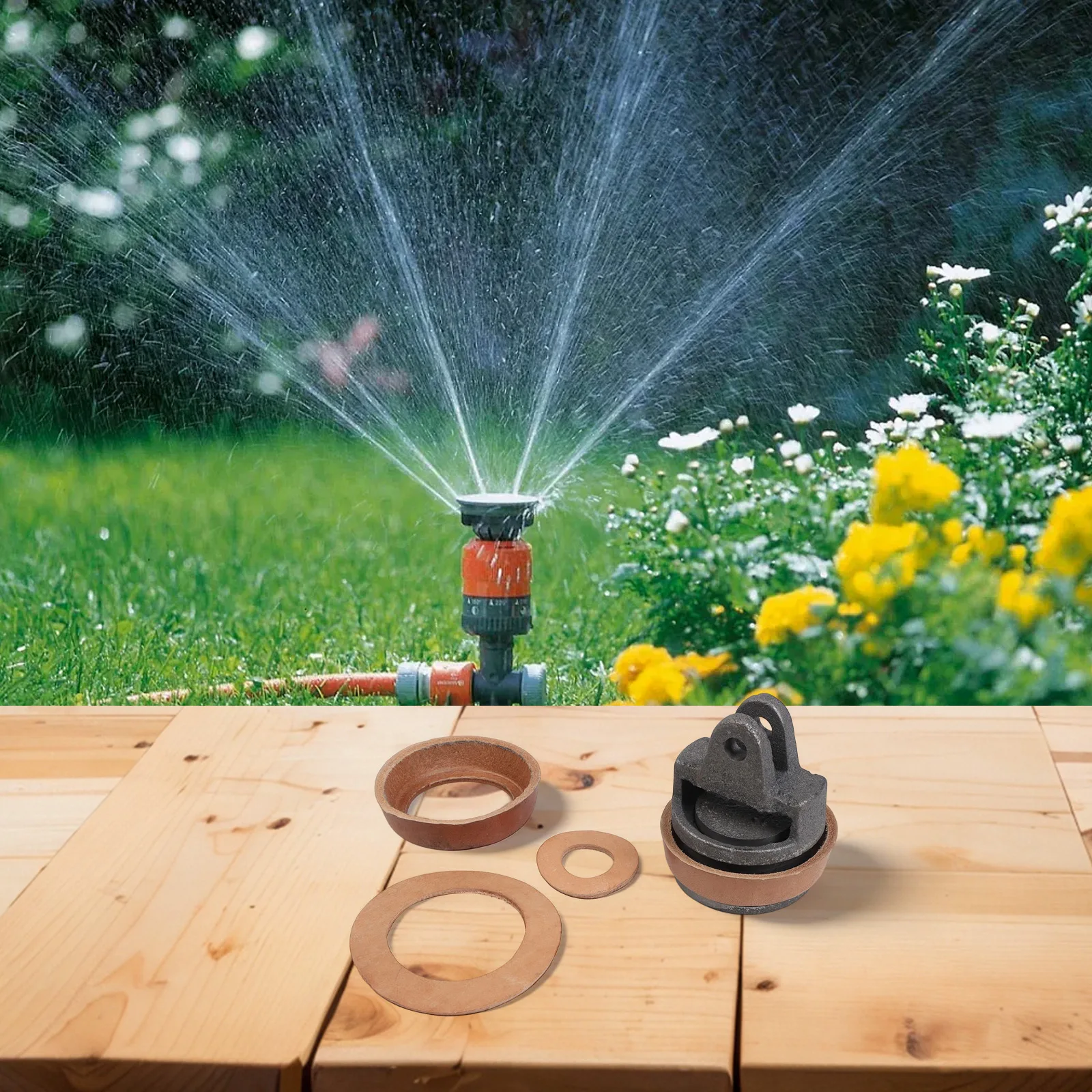 

Комплект для замены поршня из чугуна с кожаной манжетой и уплотнительной прокладкой для обслуживания и ремонта ручных насосов типа 75