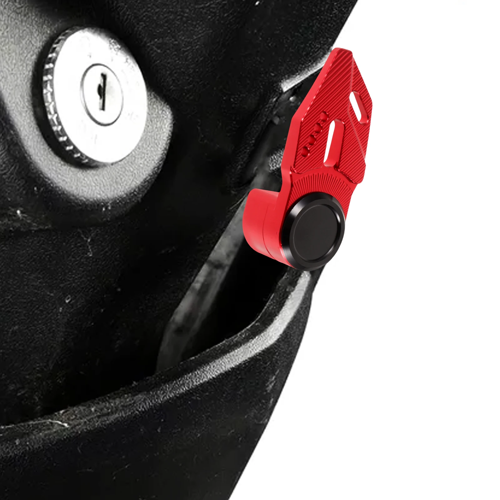 

Aluminum Alloy Motorcycle Hook Multi-Functional Scooter Front Handlebar Mounting Bag Hanger Durable Universal Fit For