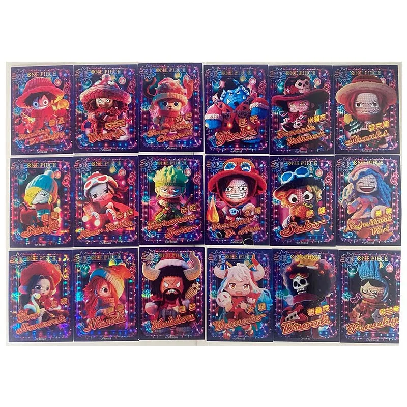 Anime ONE PIECE Rare GR SDR SQR XR XS LR Flash Card Yamato Kaidou Nami Hancock Toys for boys Collectible Cards Birthday Present