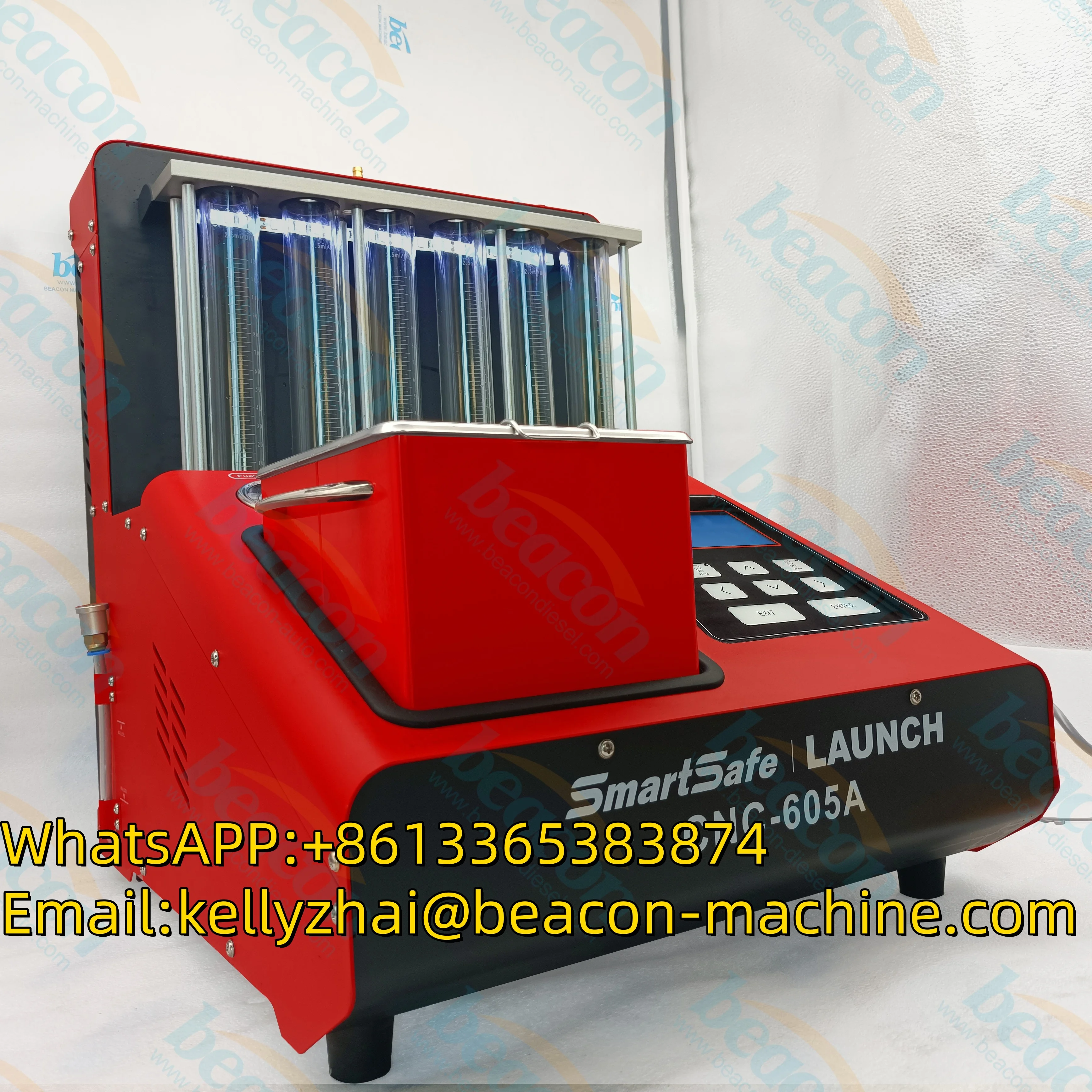 

CNC-605A Engine Fuel System Cleaning Machine Fuel Injector Cleaner CNC 605 GDI SFI EFI Ultrasonic Cleaning