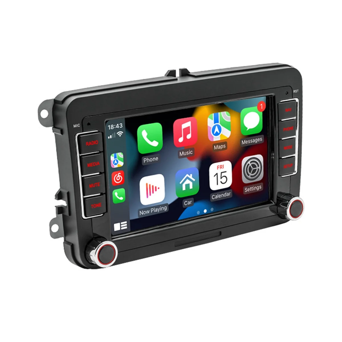 Pemutar Multimedia Radio mobil, untuk VW Passat B7 B6 Golf Touran Polo Tiguan Jetta 2 Din Android 11 Carplay DVD GPS,1 + 32