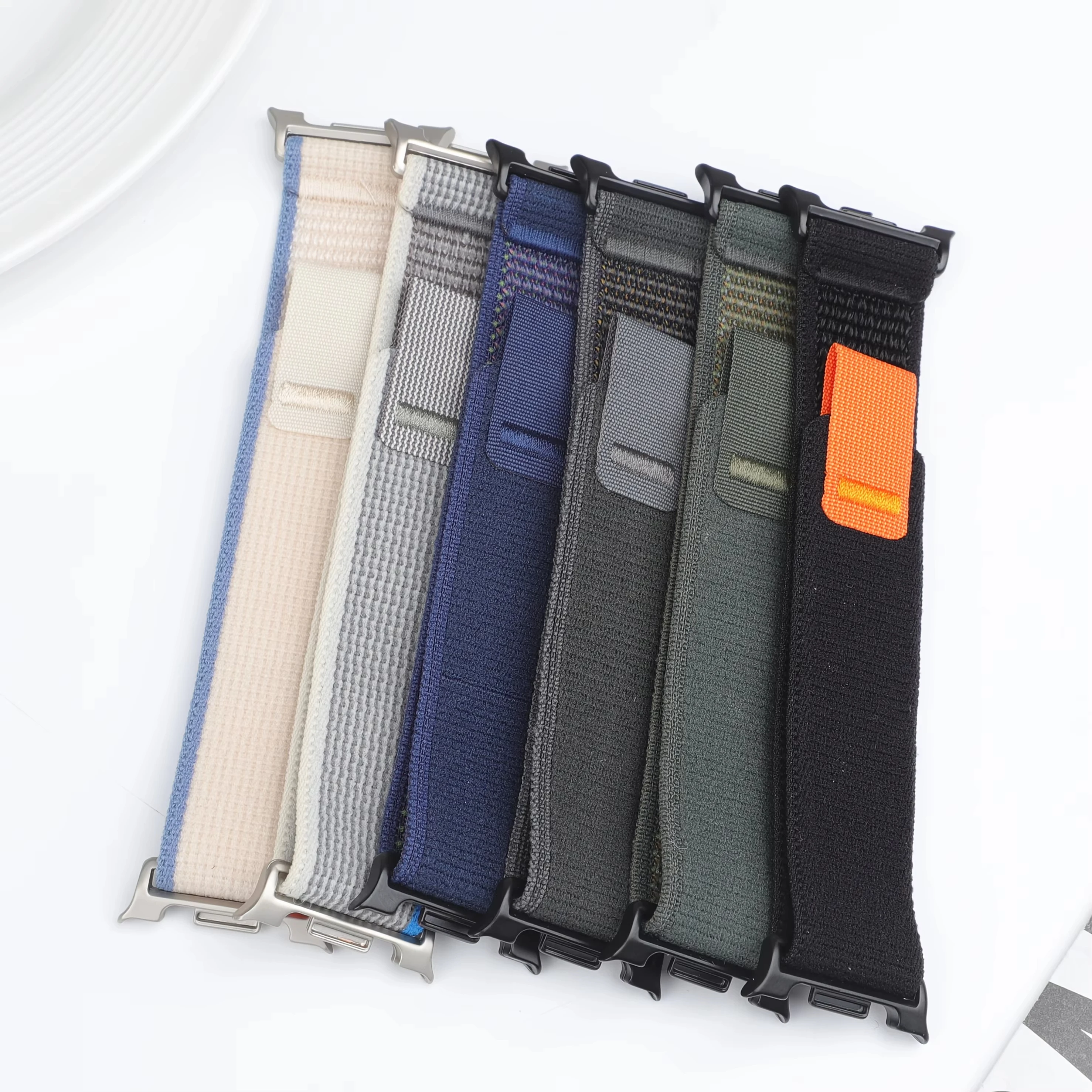 Trail Loop Sportarmbänder für Samsung Galaxy Watch 8 40 mm 44 mm Nylon-Corea-Armband für Samsung Galaxy Watch 8 Classic 46 mm