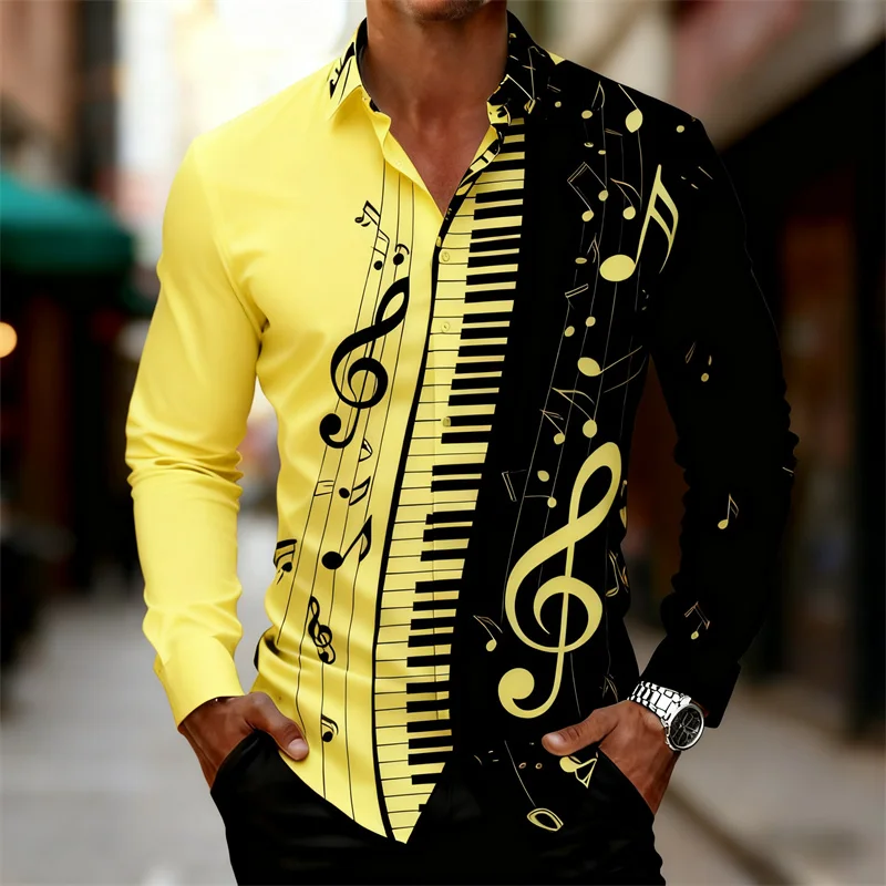 piano dress shirt KAPITAL Piano Aloha Shirt Multicolor Talla M