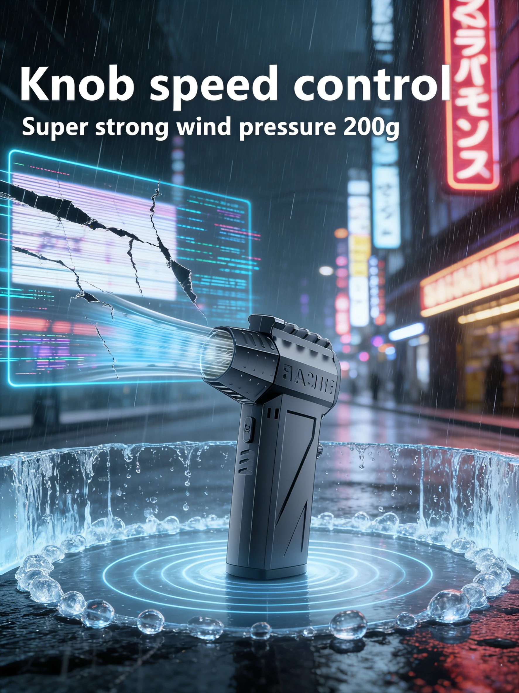 

X3 Новый мощный турбореактивный вентилятор мощностью 200 Вт — бесщеточный, 130 тыс. об/мин. | 52м/с пылесборник