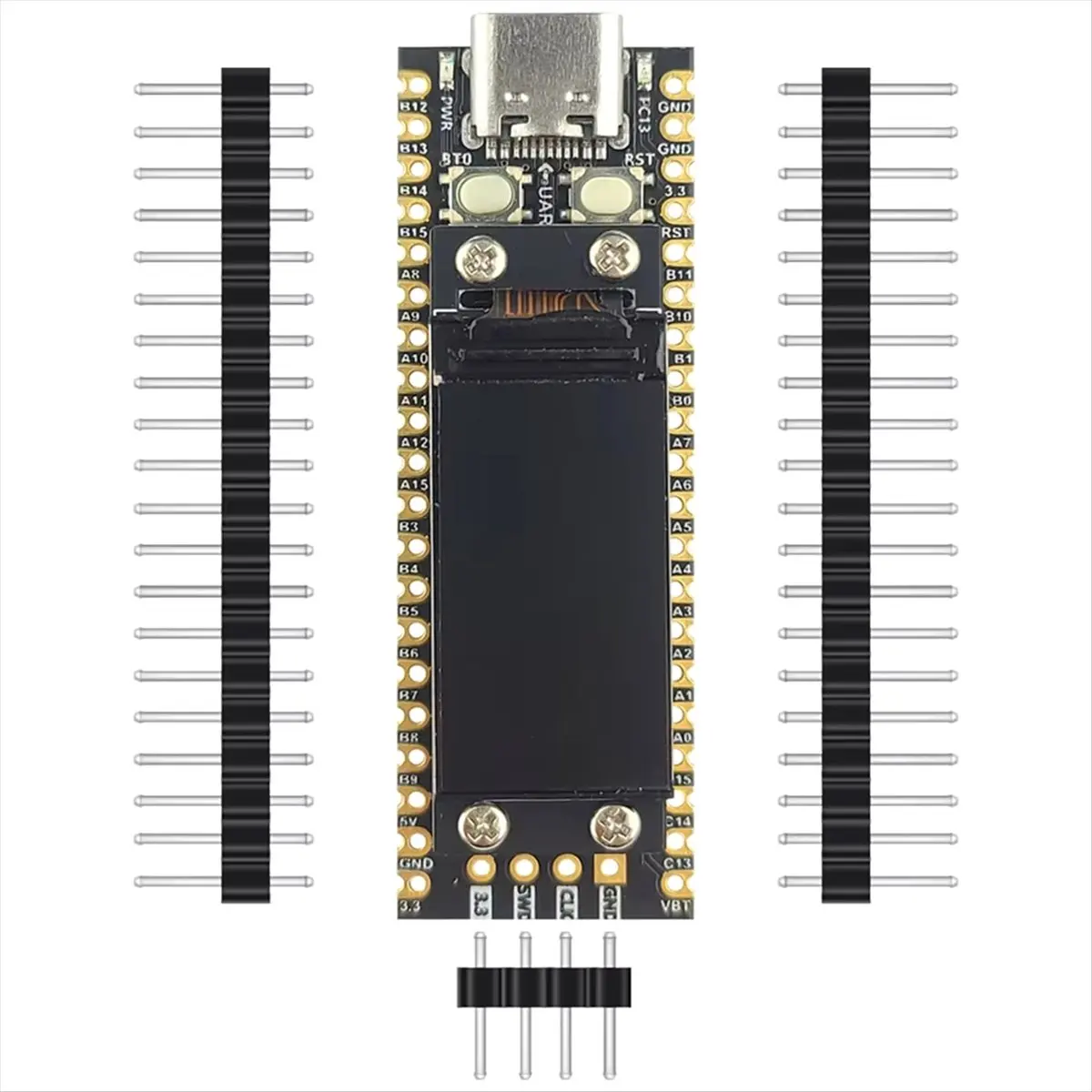 A003 STM32F103C8T6 Development Board with 0.96 Inch TFT LCD Screen Display 8MB Flash MCU Minimum System Board