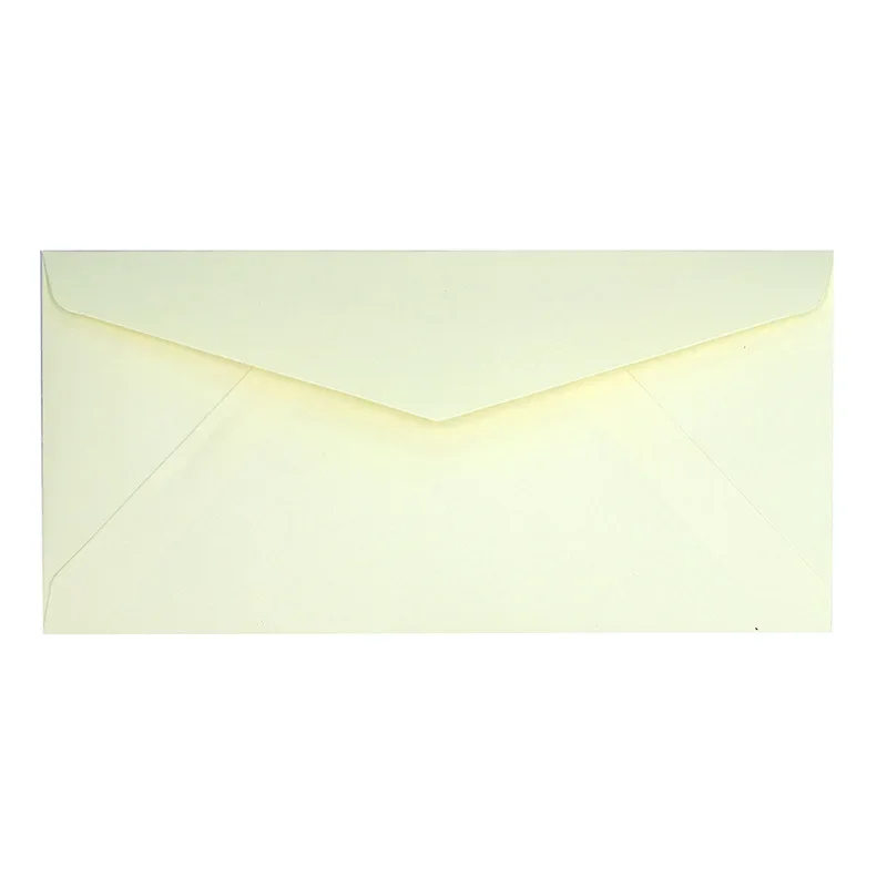 10Pcs Blank A4 letter paper storage triangle retro cowhide envelopes made black envelopes handmade 3 choices 22*11CM