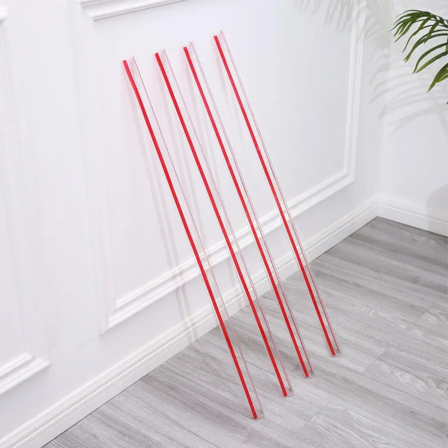

4Pcs Peel and Stick Clear Corner Guards, SelfAdhesive LShaped Outside Corner Shield for Wall Edge Furniture Door Frame Protector