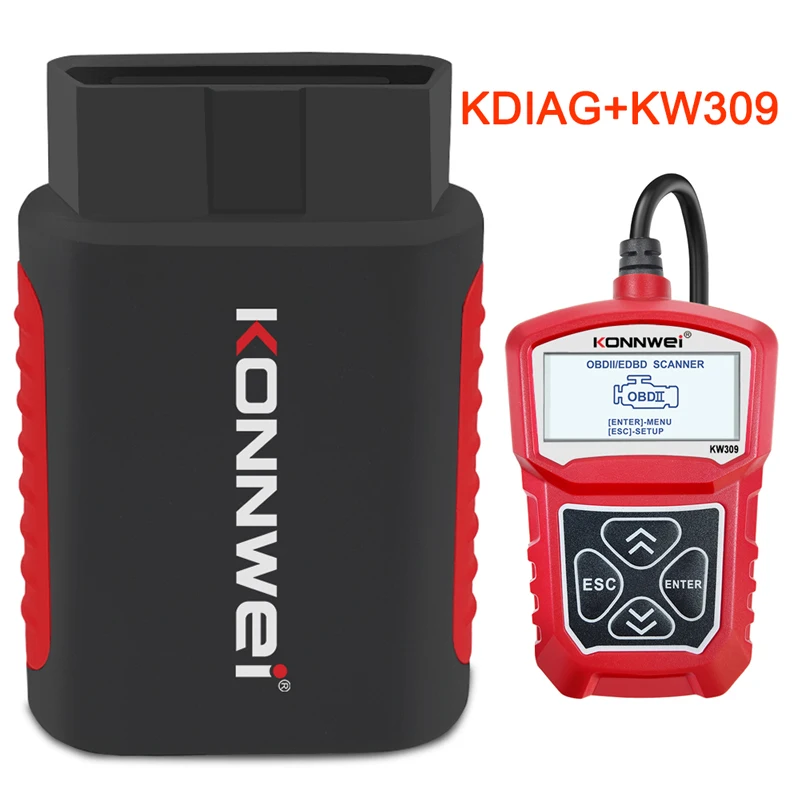

KONNWEI KDIAG OBDII MINI Полная система автоматического сканера Сброс SAS EPB Сервис ECU Программатор OBD OBD2 Автомобили Диагностические инструменты