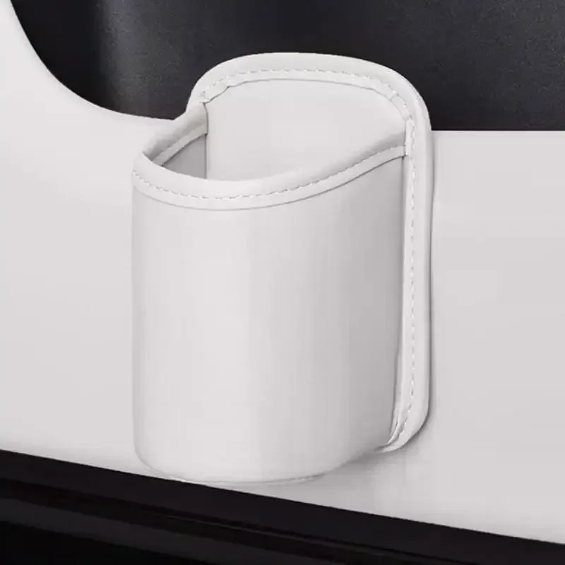 باب السيارة حامل الكأس الجلود السيارات شرب الرف صندوق تخزين السيارات المقعد الخلفي حامل الكأس المنظم لملحقات السيارات الداخلية