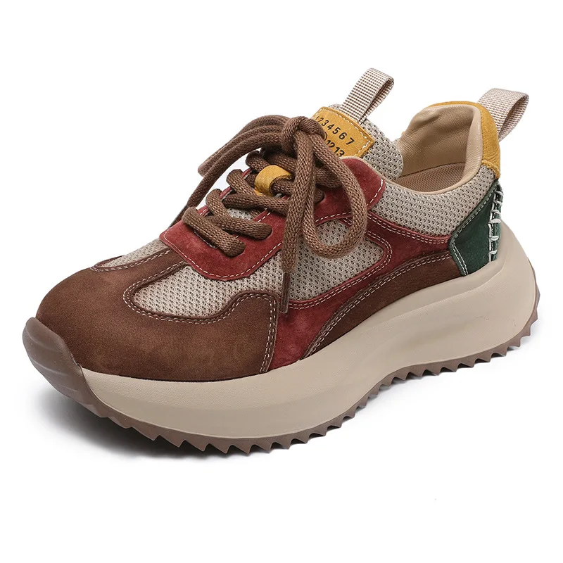 

GKTINOO сетчатая замшевая обувь из коровьей кожи, резиновая родная обувь, женские вулканизированные туфли на плоской подошве с мягкой подошвой, лоферы, этнические мокасины, удобные