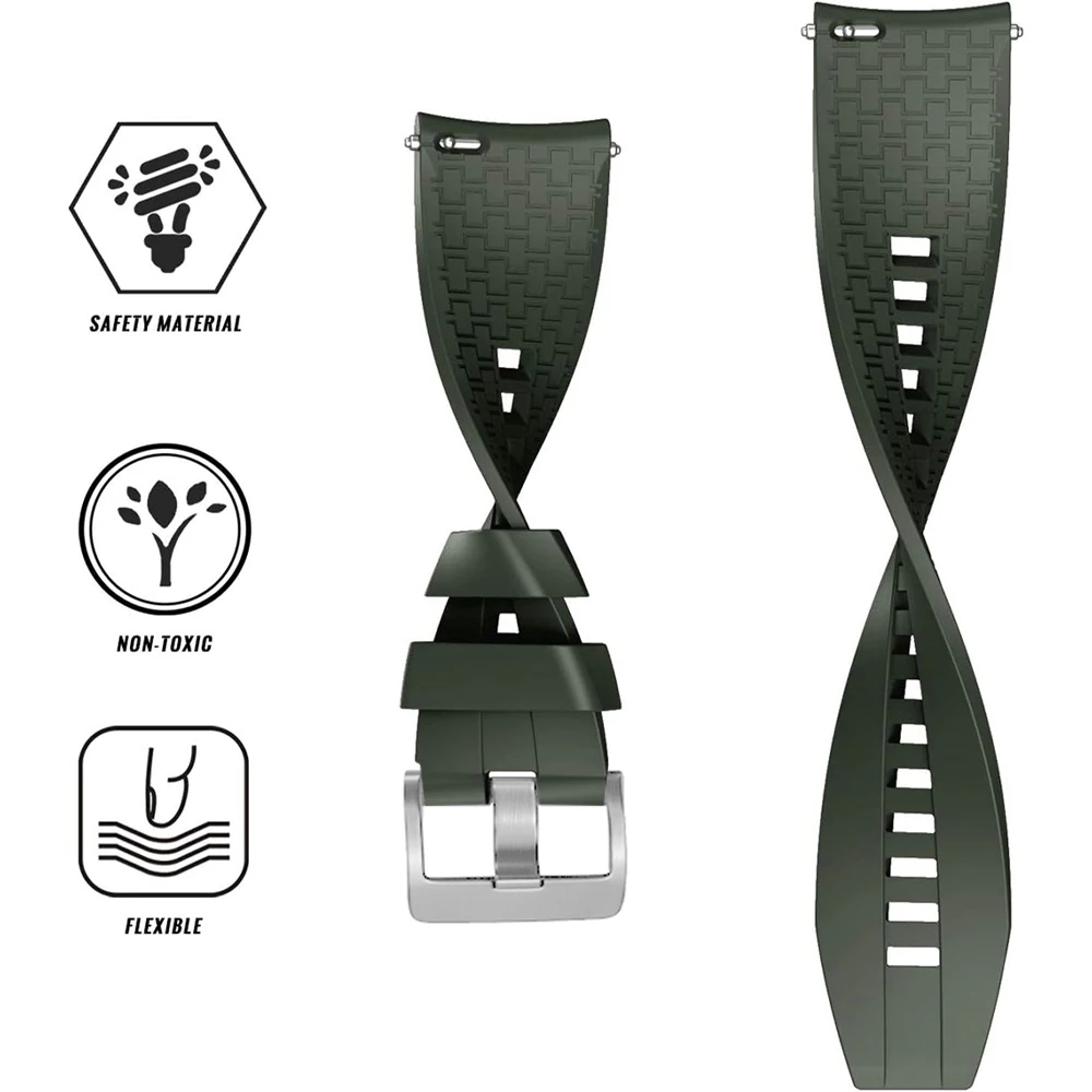 Силиконовый ремешок 20 мм 22 мм для HUAWEI WATCH GT 5 4 Pro 46 мм, ремешок для часов 5 4 Pro GT 3 2 42 мм, браслет HONOR Magic Watch 4 GS 3 Pro