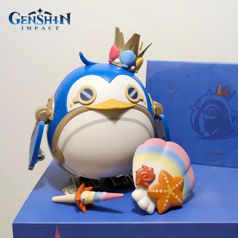 

New Genshin Impact Thelxie Prince Music Box Anime Peripheral Creative Game Doll Shape Music Box Desktop Collection Kids Gifts