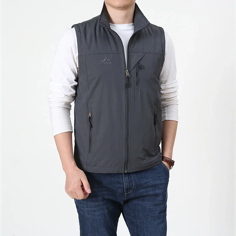 Sleeveless Cardigan vest trend retro Hong Kong style stitching design feeling small coat