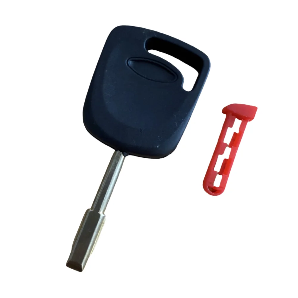 10pcs/lot Remote Car Key Shell With Transponder Chip Holder For Ford Focus Mondeo KA Transit Connect Jaguar XJ8 FO21 Blade