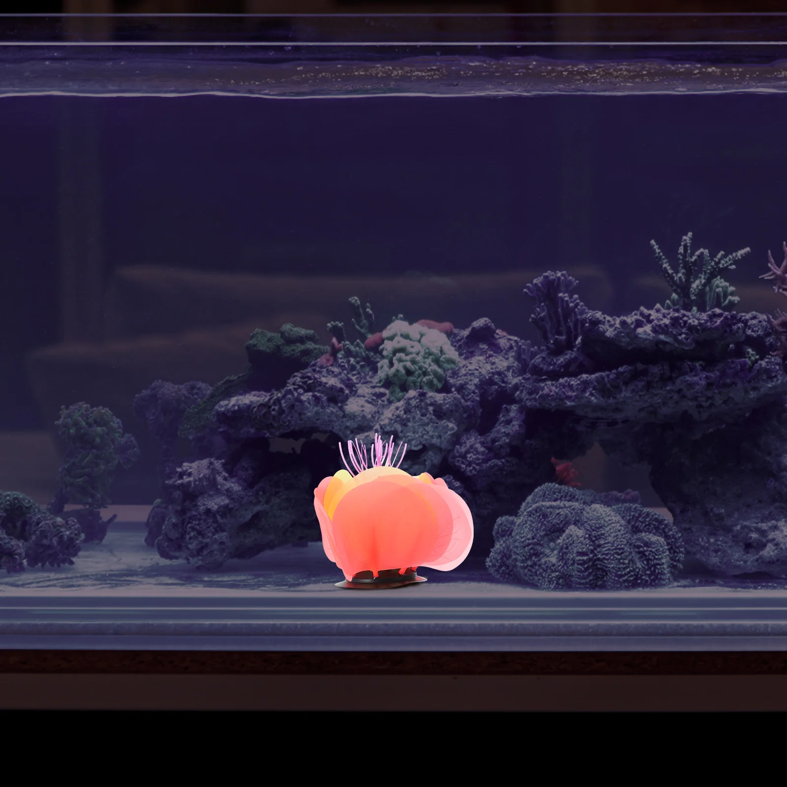 

Silicone Coral Adornment Simulation Water Grass Decorative Aquatic Plant Safe Good Material Fish Tank Accessories Aquarium