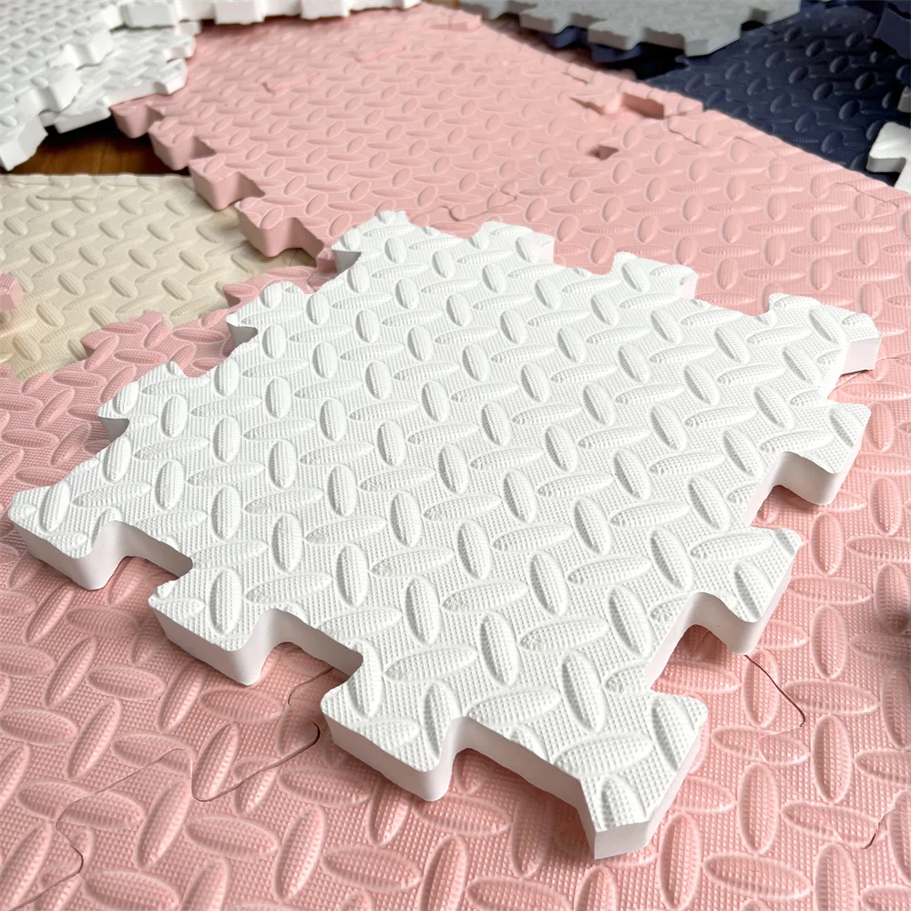Alfombrilla de juego para bebé, colchoneta de actividades para bebé, gimnasio, protección del medio ambiente, anticolisión, 16 piezas