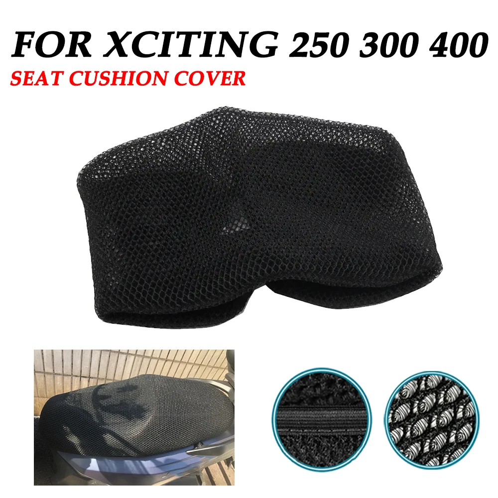 

For KYMCO Xciting 300 400 X-TOWN 125i 350 Motorcycle Seat Cushion Cover Sunscreen Thermal Protection Guard