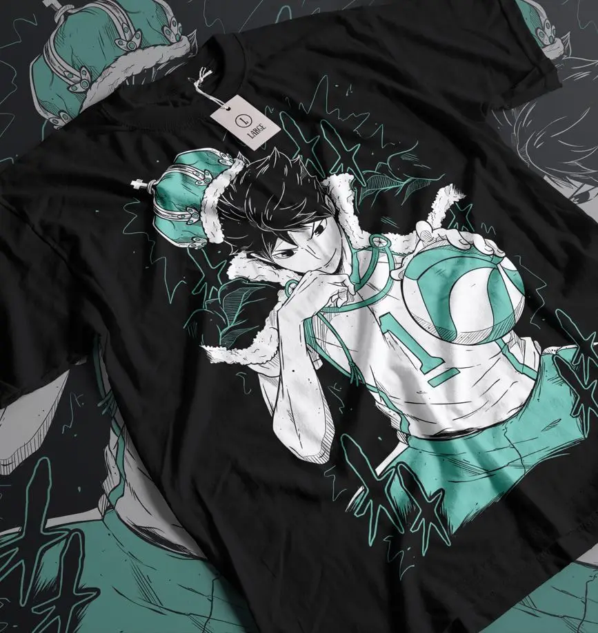 Oikawa Haikyuu T-Shirt Team Aoba Johsai Anime Manga Unisex Shirt All Size