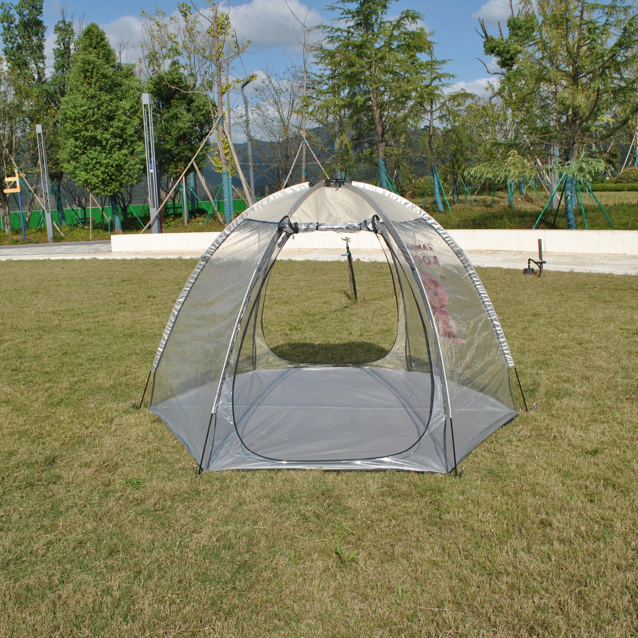 6 Person PVC Bubble Tent - Large Oversize Weather Proof Pod - Panoramic outdoor sunroom tent - Starry Sky Tent,transparent Tent