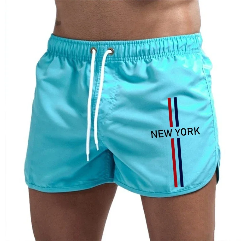 

2025 New Arrival Men's Board Shorts Summer Beach Casual Fashion Surfing Shorts Gym Fitness Running Cycling Shorts 9 Colors