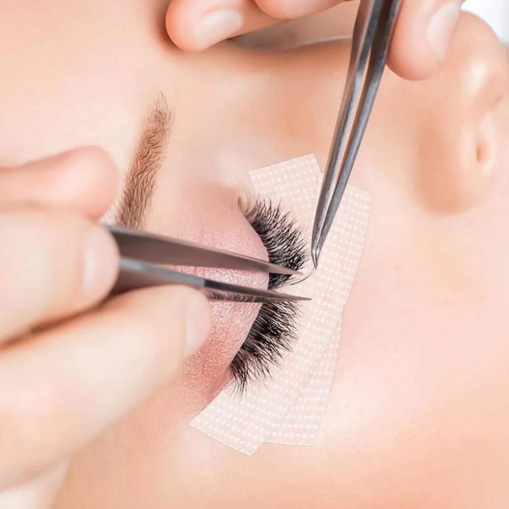 2 rouleaux de ruban adhésif en Gel de Silicone pour Extensions de cils, facile à déchirer, respirant, fournitures d'outils de levage médical microporeux