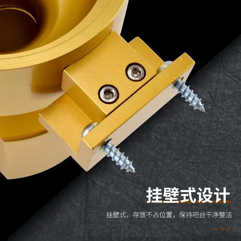 Настенное ведро для хранения фасоли Коммерческий круглый герметичный резервуар большой емкости