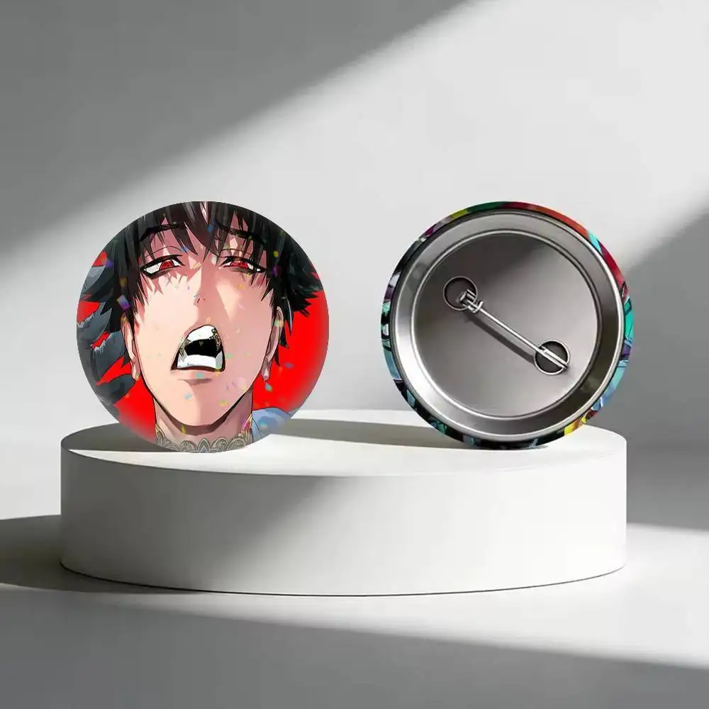 Cool Phantom B-Busters   25 32 44 58 75mm Badges Personalized Round Brooches Pins Accessory Gift