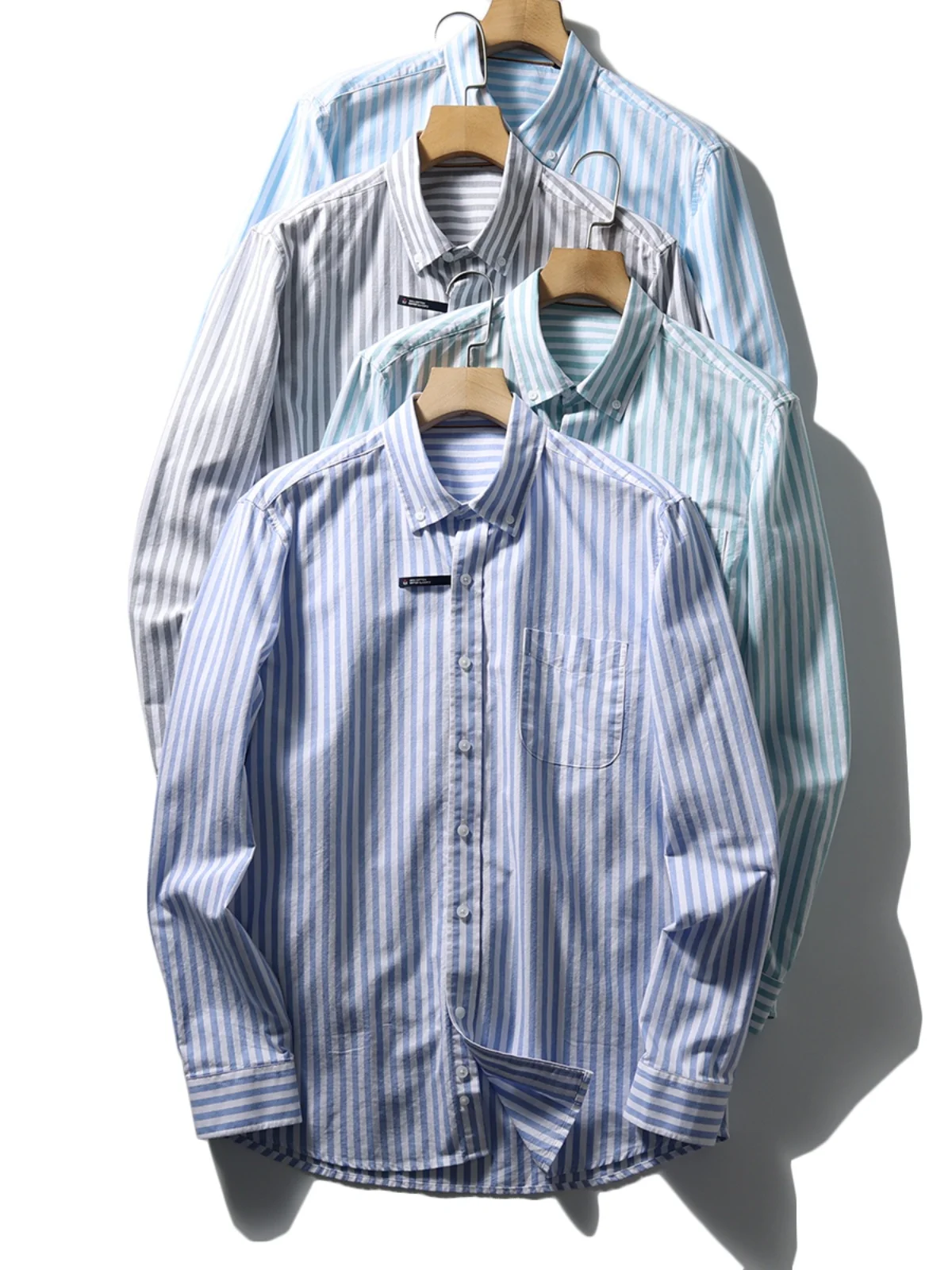 قماش الثور الكلاسيكي القطن الخالص طويل Sve Waed شريط الرجال عادية فضفاض irt تنوعا موسم الربيع أربعة مواسم