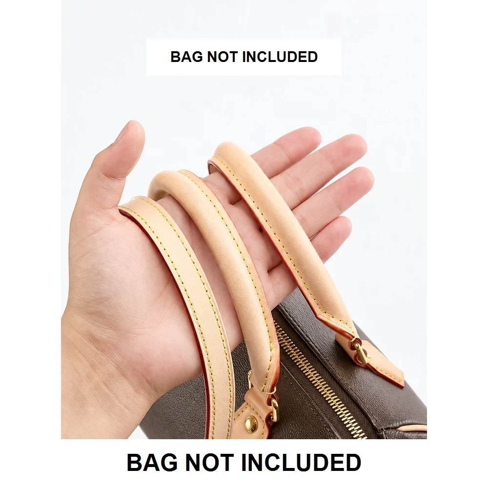 Slim Leather Replacement Bag Strap and Backpack Conversion Set with Metal Clasps for Crossbody Purse and Handbag