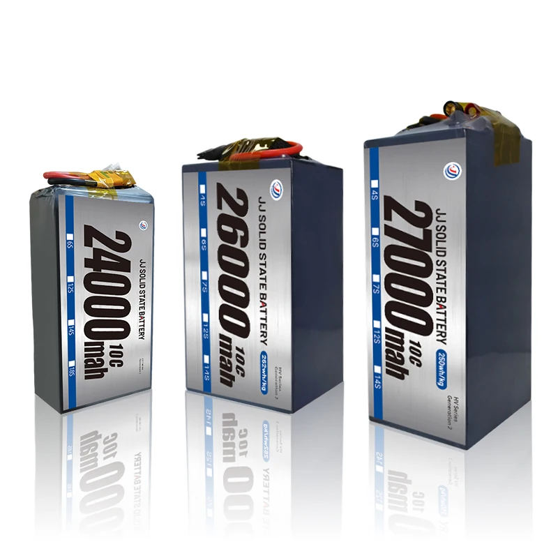 JJ Factory Sales 24000mah 26000mah 27000mah 6S HV Solid State Lithium Ion Battery Pack