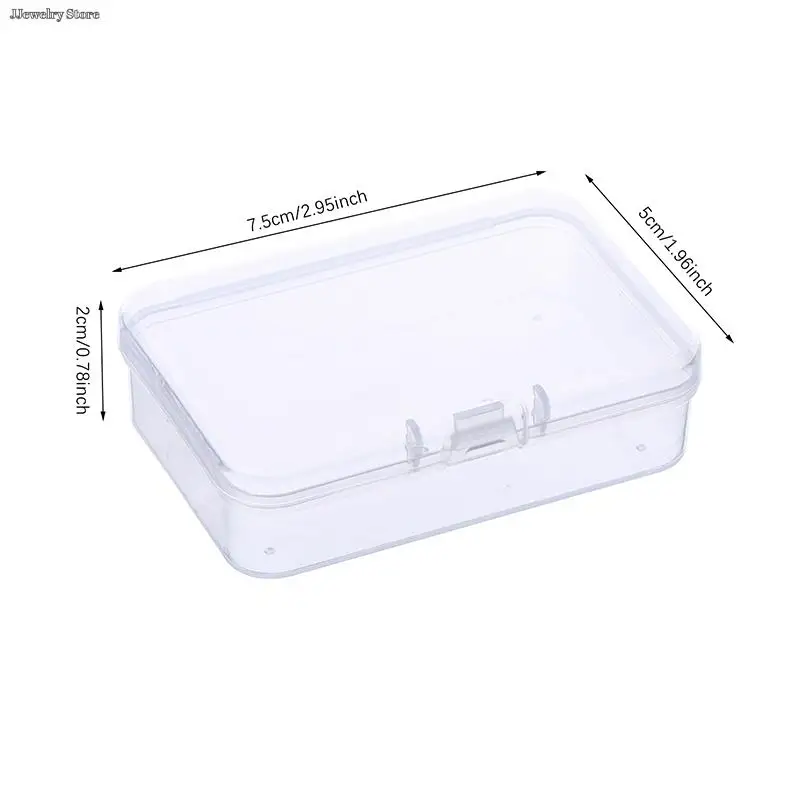 Transparent Fruit Fork Storage Box Organizer