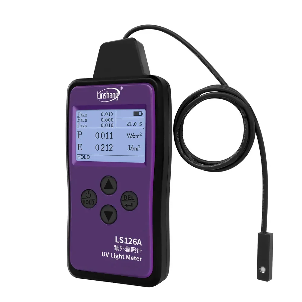 Linshang LS126A uvb light meter for reptiles uv-a meter uv-a light meter