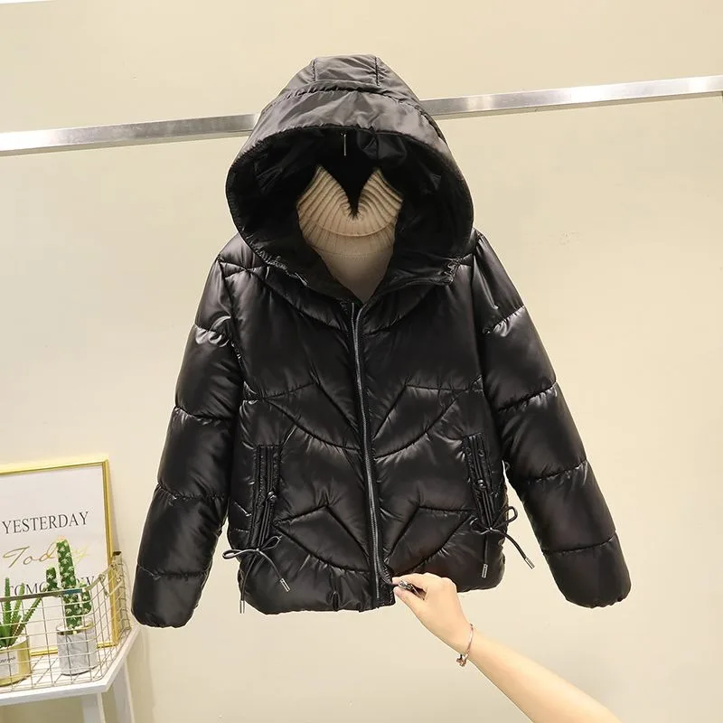 In 2023 The New Winter Eiderdown Cotton-padded Jacket Is Light and Thin Short and Casual Fashionable and Bright Surface Jacket