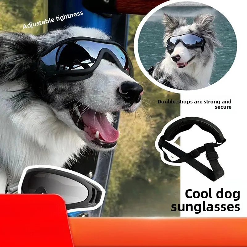 

Pet Glasses Dog Sunglasses Goggles Corgi Golden Retriever Special Windproof Sunglasses Teddy Dog Swimming Goggles