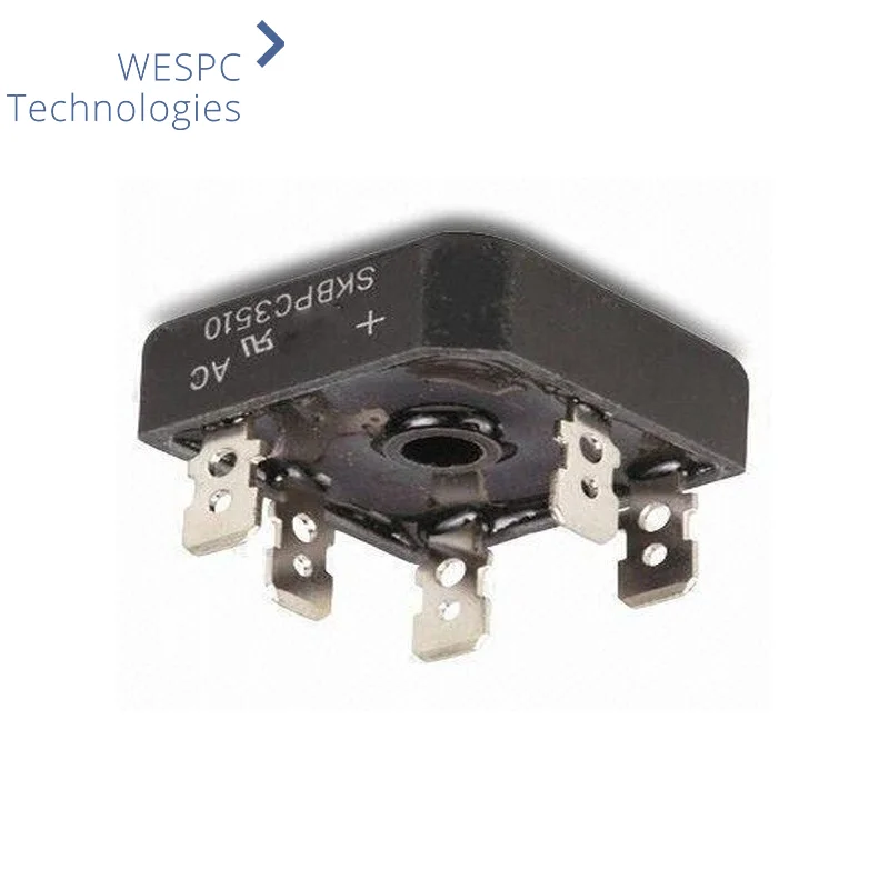 SKBPC3510 Generator Three-phase Rectifier Bridge Stack Bridge 35A 1000V 5-Pin
