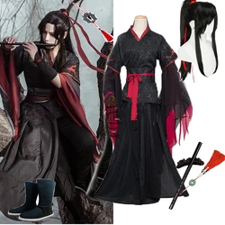 In Stock Anime Mo Dao Zu Shi The Untamed Wei Wuxian Cosplay Mo Xuanyu Costumes Ancient Suit Wedding Dresses