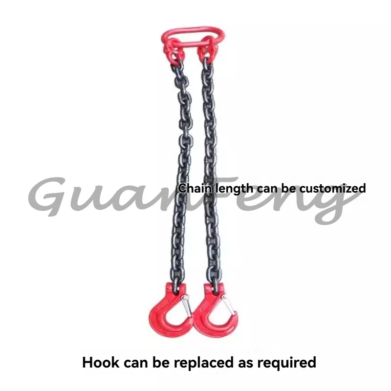 6T 2M chain hook hoisting G80 four-claw hook