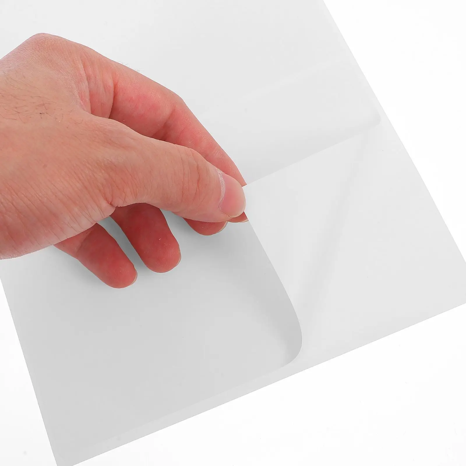 50 шт. этикетки-наклейки 6x4 дюйма матовые белые съемные для контейнеров для хранения упаковочных коробок кухонные контейнеры пластиковые бирки