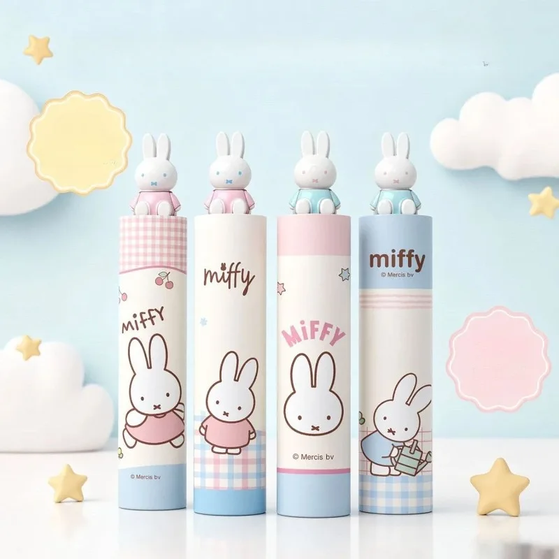 Cartoon Kawaii New Doll Umbrella Rain or Shine Girly Heart Sunshade Sun Protection Lightweight Tri-fold Umbrella Goodlooks Miffy