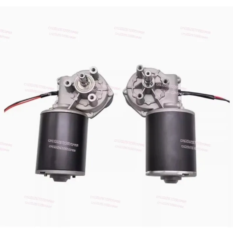 24V Durable Brush Roller Sweeper Servomotor Micro Servomotor Sweeper Dust Vibrating Garage Door Worm Geared Dc Motor