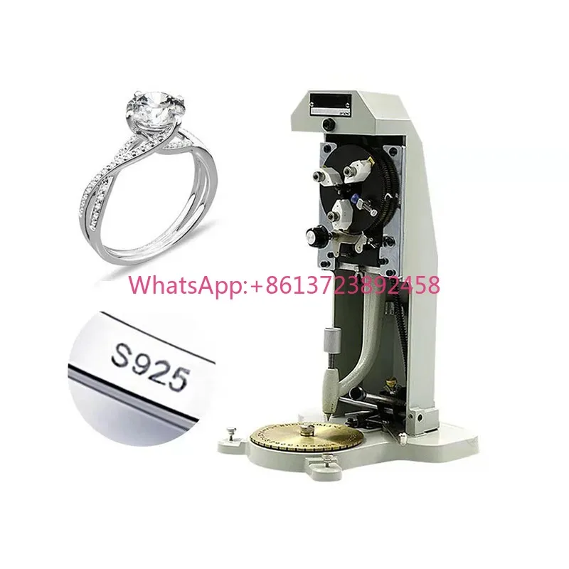 Inside Ring Engraver Stamper with Two Faces Standard Letter Block Dial Jewelry Making Engraving Machine NEW