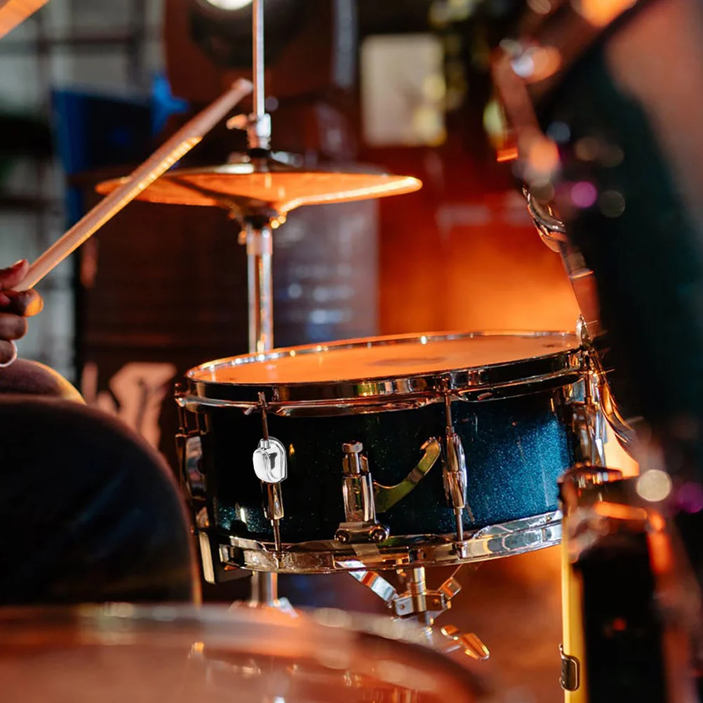 

4Pcs Metal Drum Lug Strong Lightweight Snare Bass Drum Hardware Accessories Metal Lugs Practical Lugs Instrument Supplies