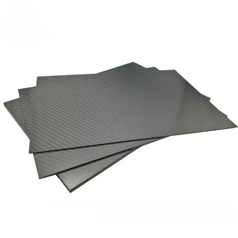 1pcs 400x500mm 3K Carbon Fiber Plate Panel Sheets High Composite Hardness Material 0.5mm 1mm 2mm 3mm 4mm 5mm Thickness  For RC