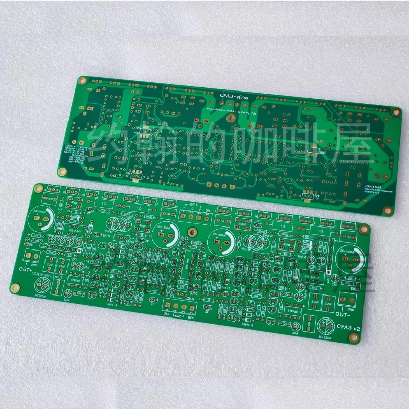 CFA3 Headphone Amplifier, Fully Balanced Current Feedback Amplifier HiFi Empty Board PCB Associated KSA5 V2